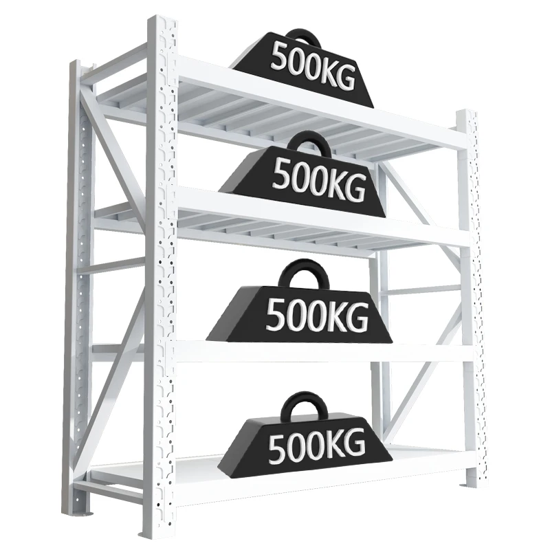 Customized Multi-Level Medium Duty Metal Shelving Adjustable Warehouse Storage Racks For Pallet rack