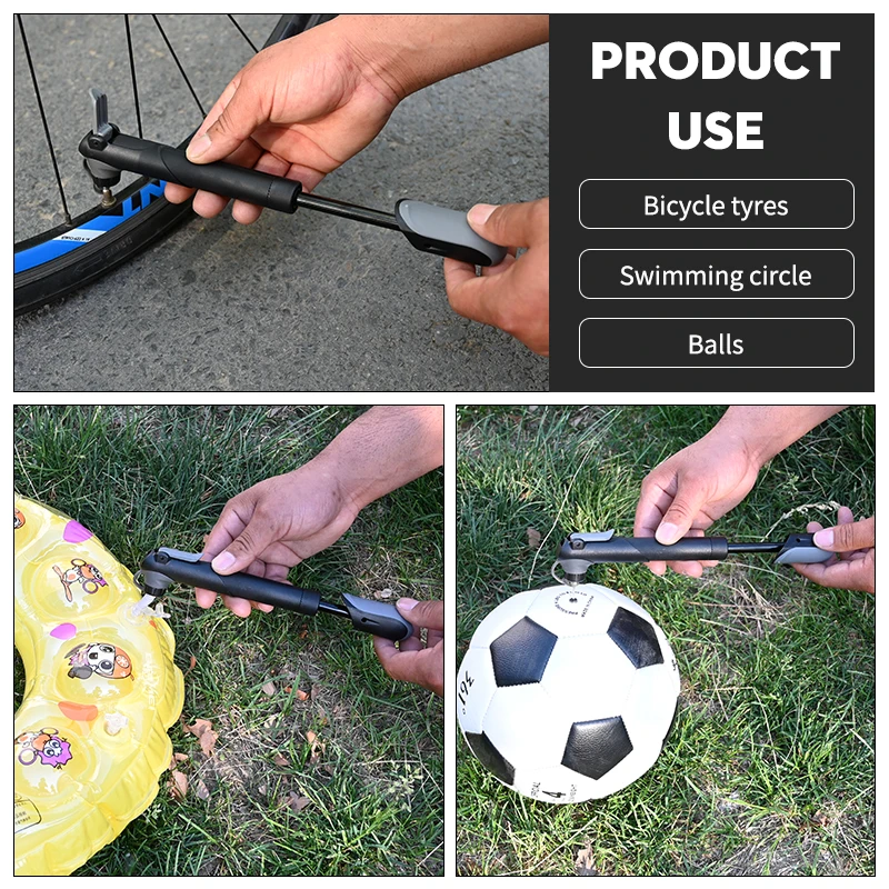 BM Bicycle Pump for Mini Portable Bicycle Air Pump Tire Inflator Electric Scooter Pump