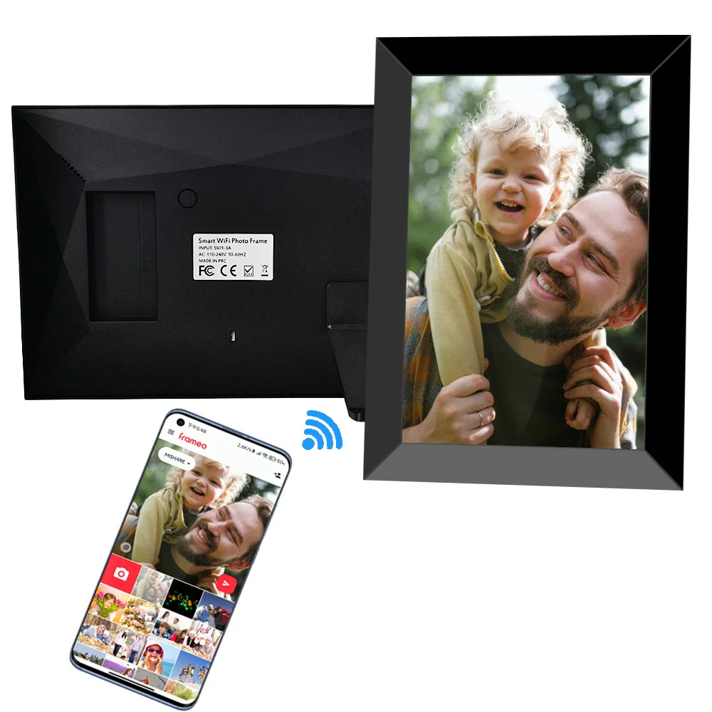 10.1 Inch Touch DPF Digital PhotoFrame Frameo Cloud Smart WIFI Picture Frame