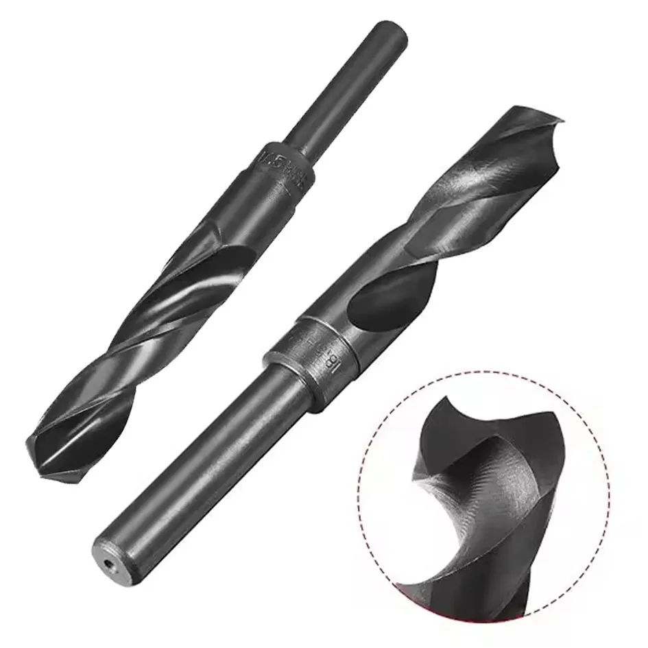 HSS Silver & Deming 1/2 сверло с уменьшенным хвостовиком для металла и стали | M2 Черное Золотое кобальтовое