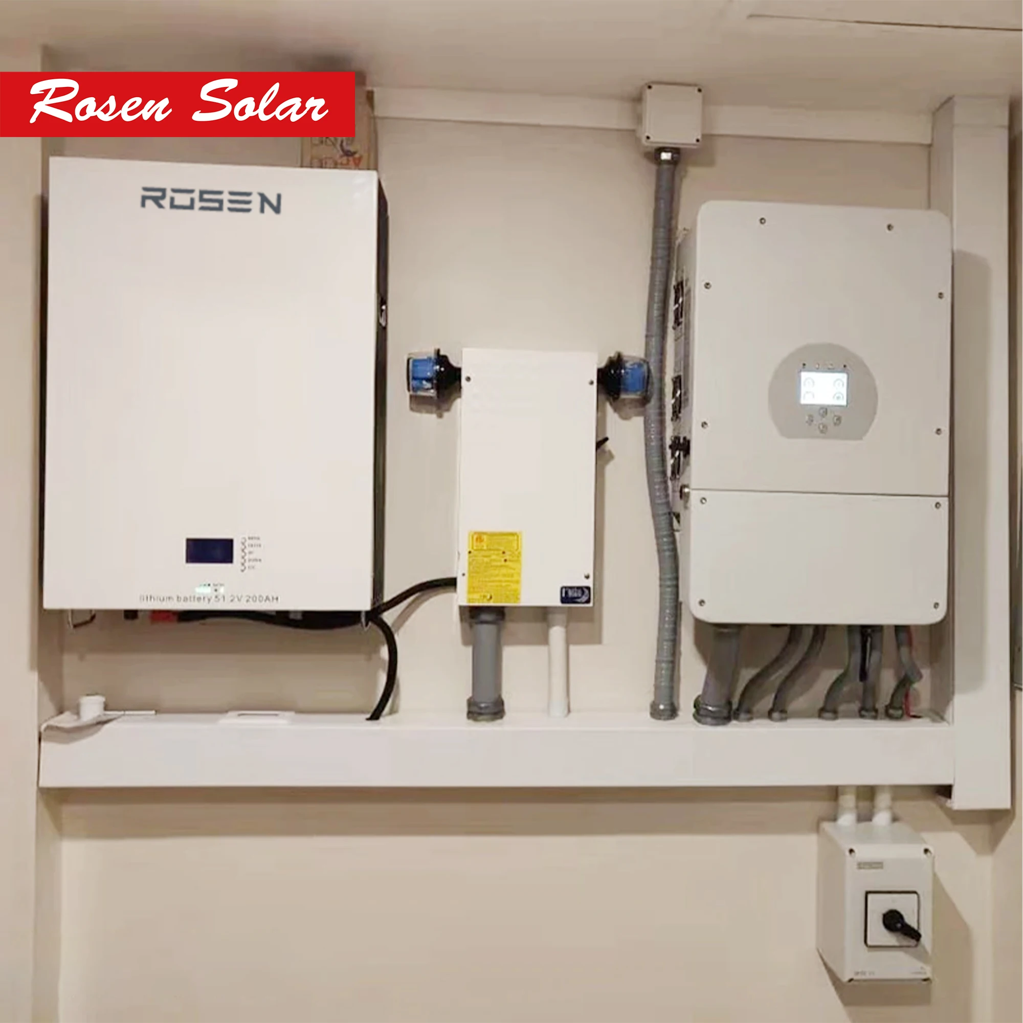  Deye Sun 7.6K Hybrid Inverter Solar System Use 8Kw 5Kva With Good