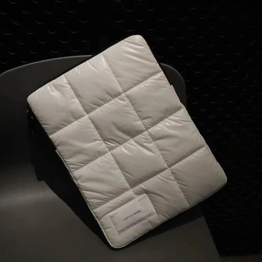 Puffer Quilted Laptop Sleeve Nylon Quilted Laptop Case Bag for MacBook Air 13