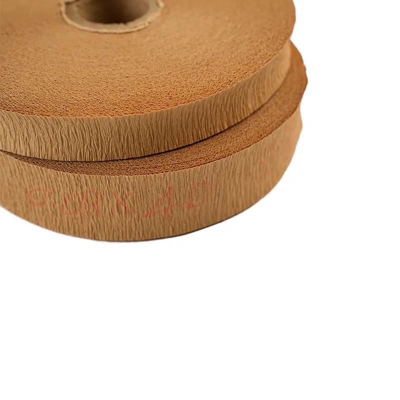 Factory direct price insulation material crepe paper electrical Insulation brown kraft paper roll Insulating crepe paper used fo