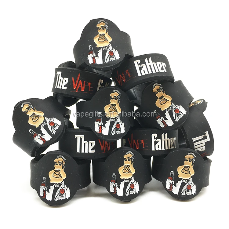 
Customized your own size and shape silicone vape bands to protect your tanks 