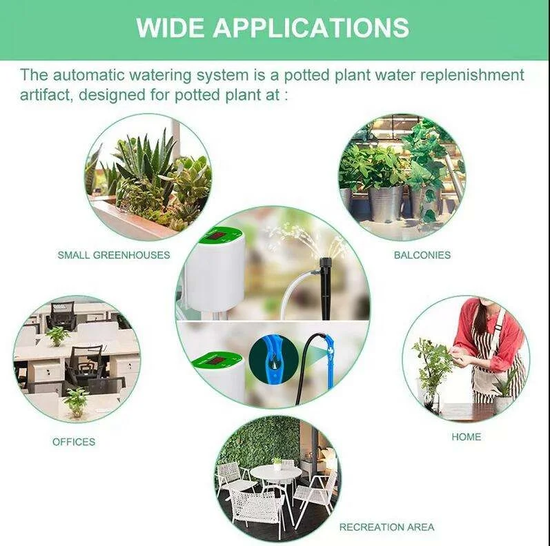Hot-selling household timing watering smart irrigation automatic device gardening water artifact