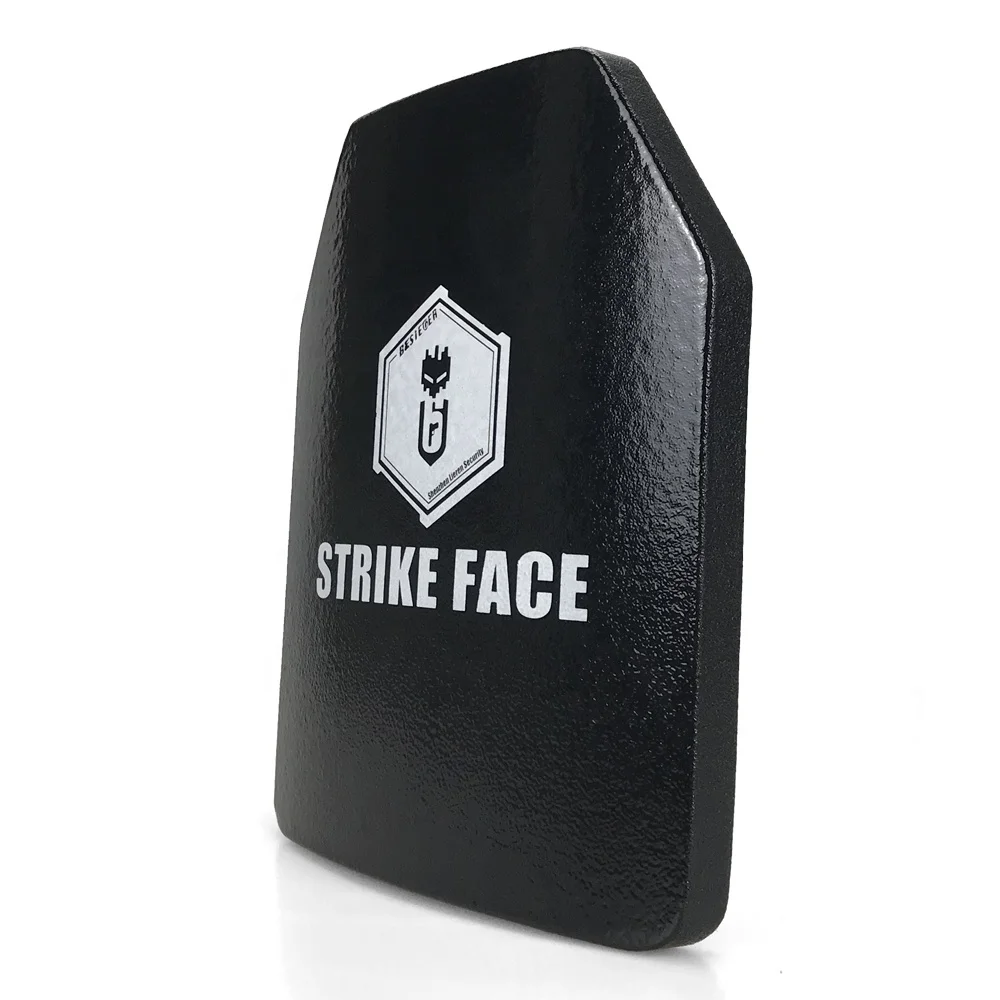 NIJ 0101.06 III plugin bulletproof aluminum oxide + PE ballistic bulletproof plate tactical vest ballistic plate