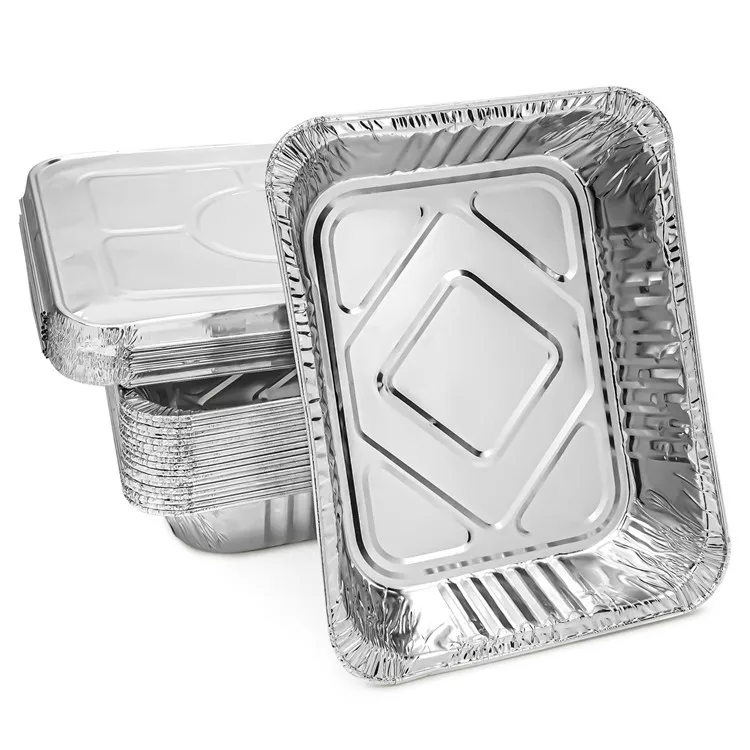 Wholesale Factory Direct Heavy Duty Bandeja Aluminio Grande  Aluminum Tray Large