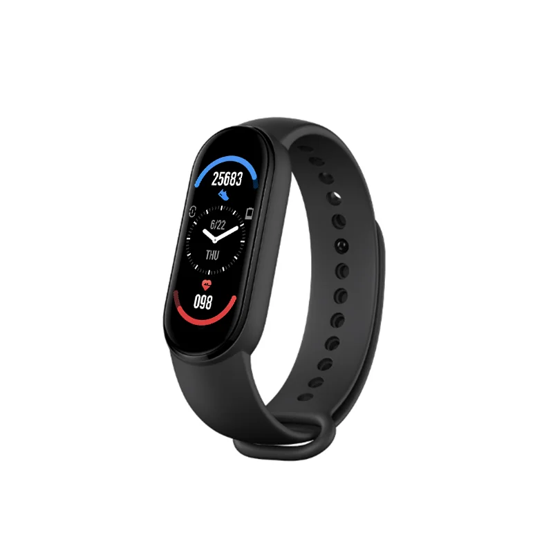 
Hot Sale M6 Smart Bandi New Arrival Smart Watch Mi Band 6 Wrist Watch Fitness Smart Band For Xiaomi Mi Band 6 