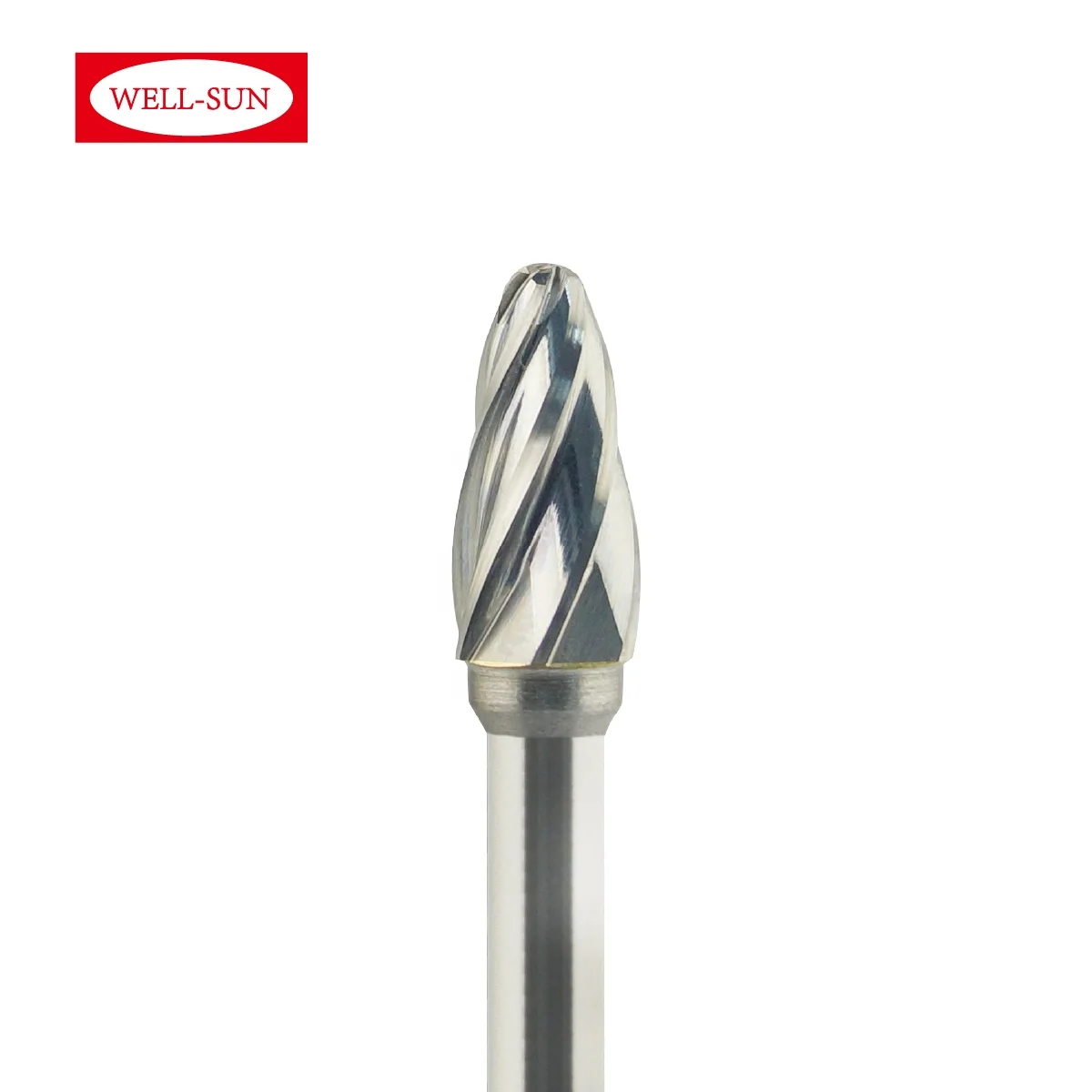 F-10-300160 Factory Tree Shape With Radius Tungsten Rotary Carbide Burr Removing Metal Working Bur