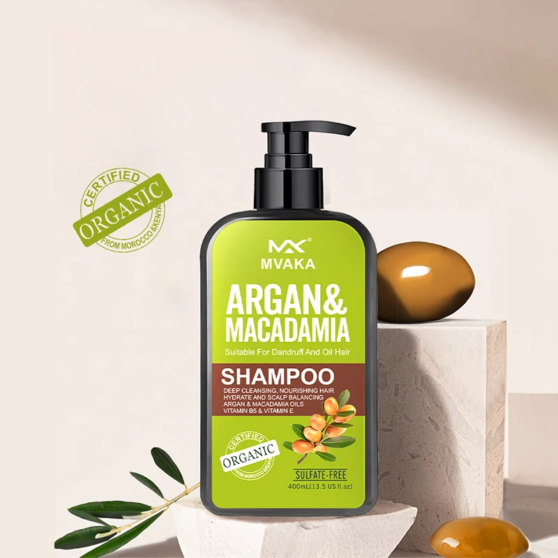 Wholesale Private Label Natural moisturizing Keratin argan oil shampoo anti hair loss hair care shampoo