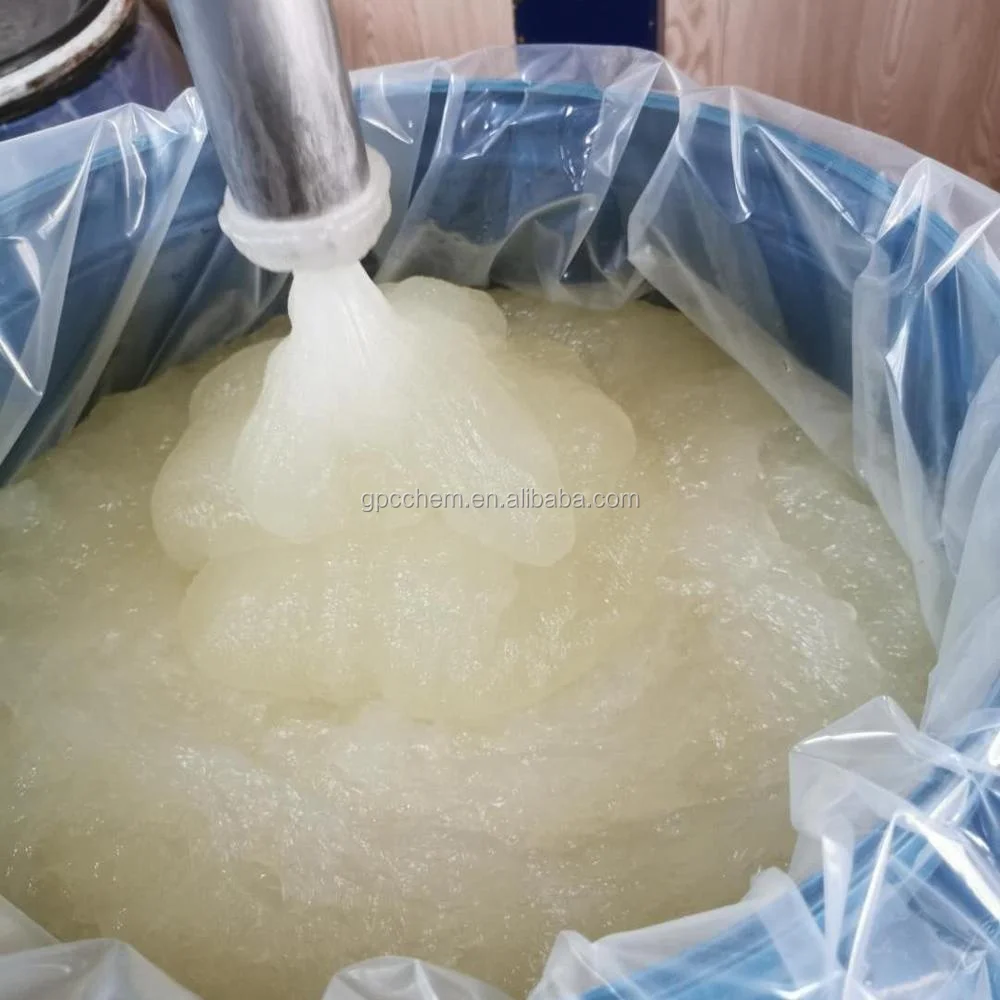 High Quality  Sodium Lauryl Ether Sulphate SLES 70% Cosmetic Raw Materials CAS 68585-34-2