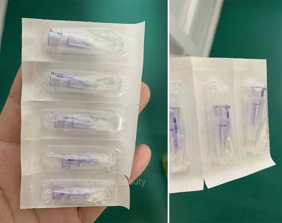 Hot Selling Nanosoft 3 Pin Nano Needle 34G 1.5Mm 1.2Mm 1.0Mm 0.8Mm 0.6Mm For Skin Care