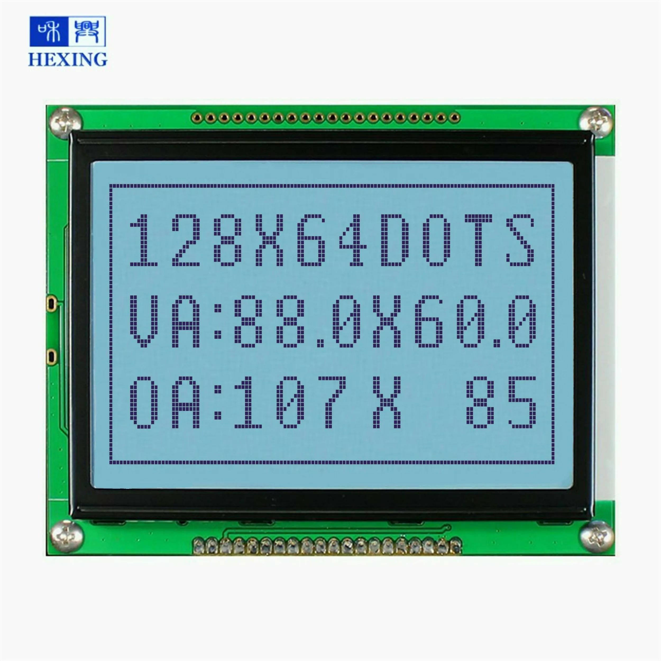 price 128x64 graphic lcd module 128x64 black white fstn lcd display module 8 bit Parallel 3.3V/5.0V LCD Display Module 12864