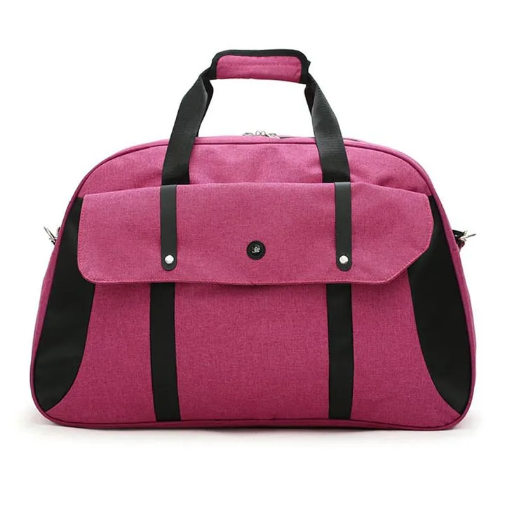 Carry On Weekender Overnight Travel Shoulder Bag for 15.6 Inch Laptop Computers for Women