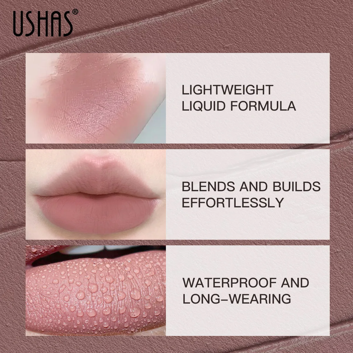 Hot Selling Velvet Liquid Lipstick Matte Non-stick Cup Finish Glaze Long-lasting Waterproof Lip Gloss J1