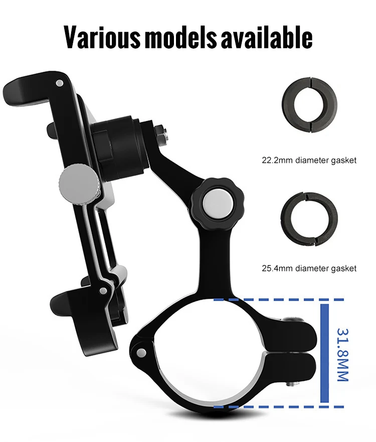 Wholesale Customized Bike Motorcycle Handlebar Mount Holder Bicycle Phone Holder