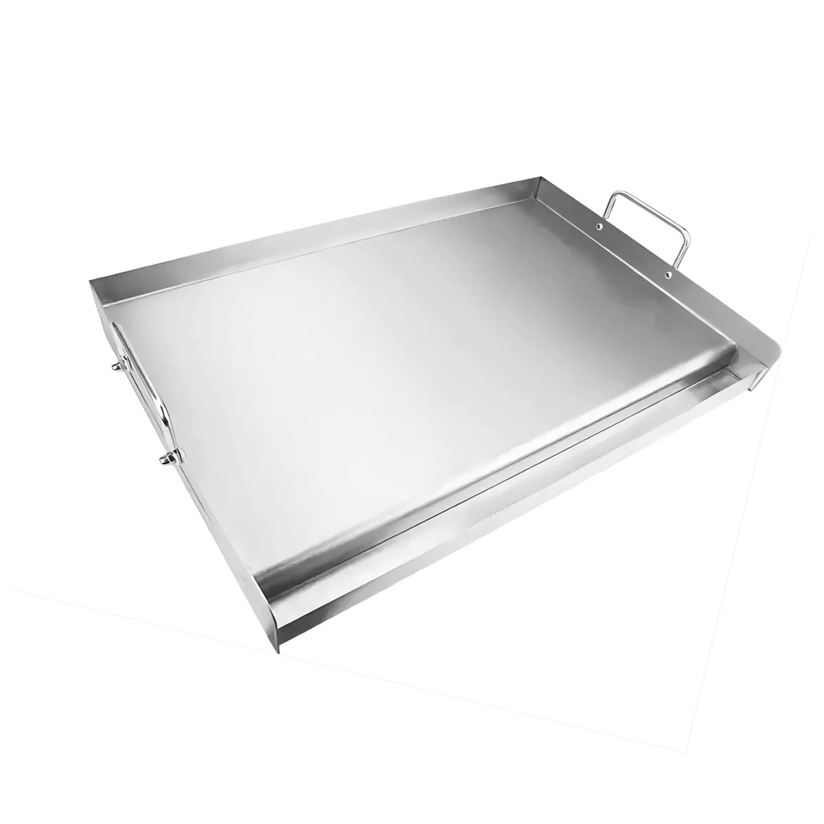 Universal Stainless Steel Griddle Pan Flat Top Plate Rectangular BBQ Plancha Griddle for BBQ Gas Grills