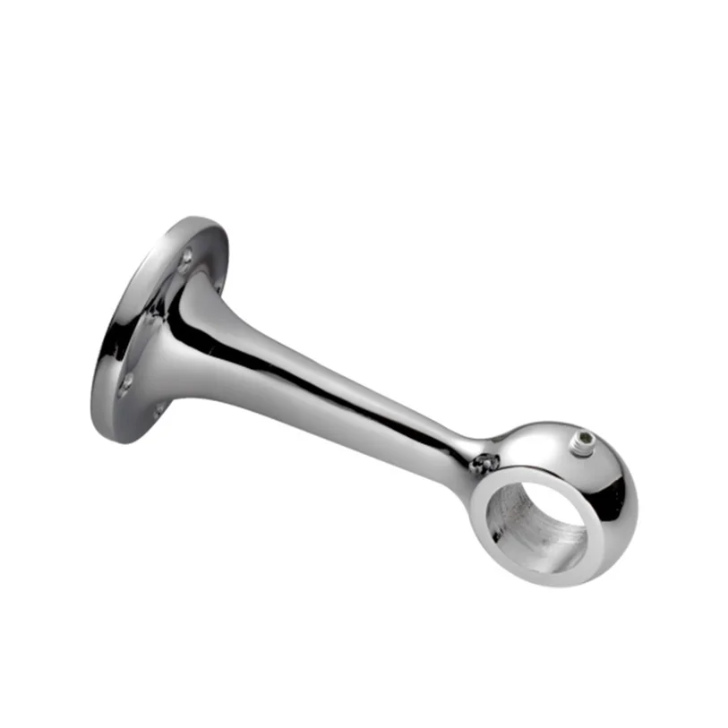 Metal chrome 25mm round tube connector Joker