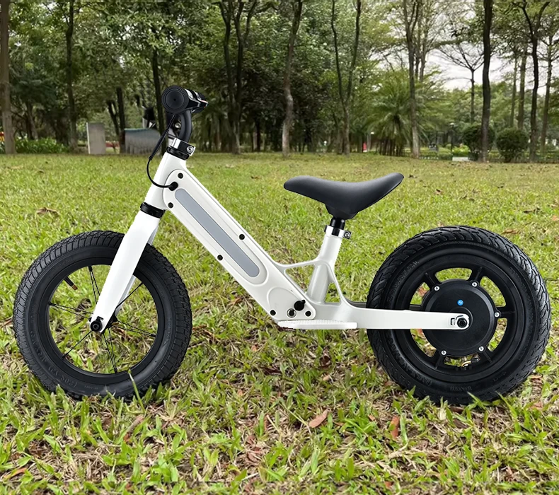 24V 170W 12 inches wheel Children Electric Balance Bike for 3-7 years old Children bike with Lithium Battery running bike