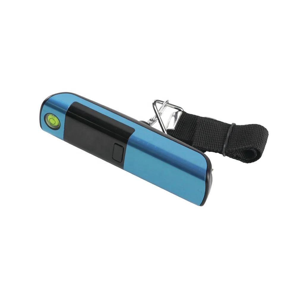 50kg Electronic Hand Portable Luggage Weight Scale Travel Digital Hanging Luggage Scale With 1m Measure Tape