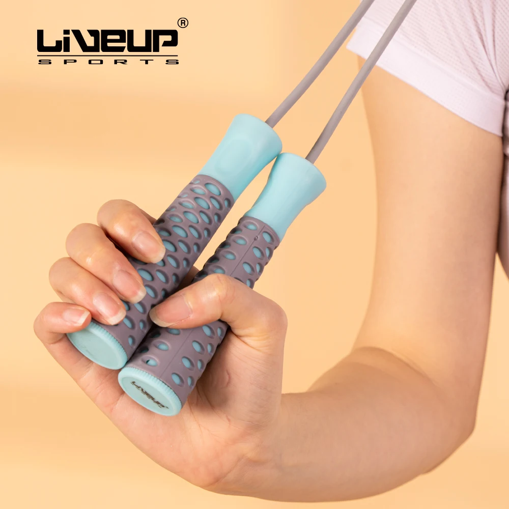 Skipping Exercise Eco Friendly Black Workout Customized Heavy Weighted Wholesale PVC Digital Jump Rope