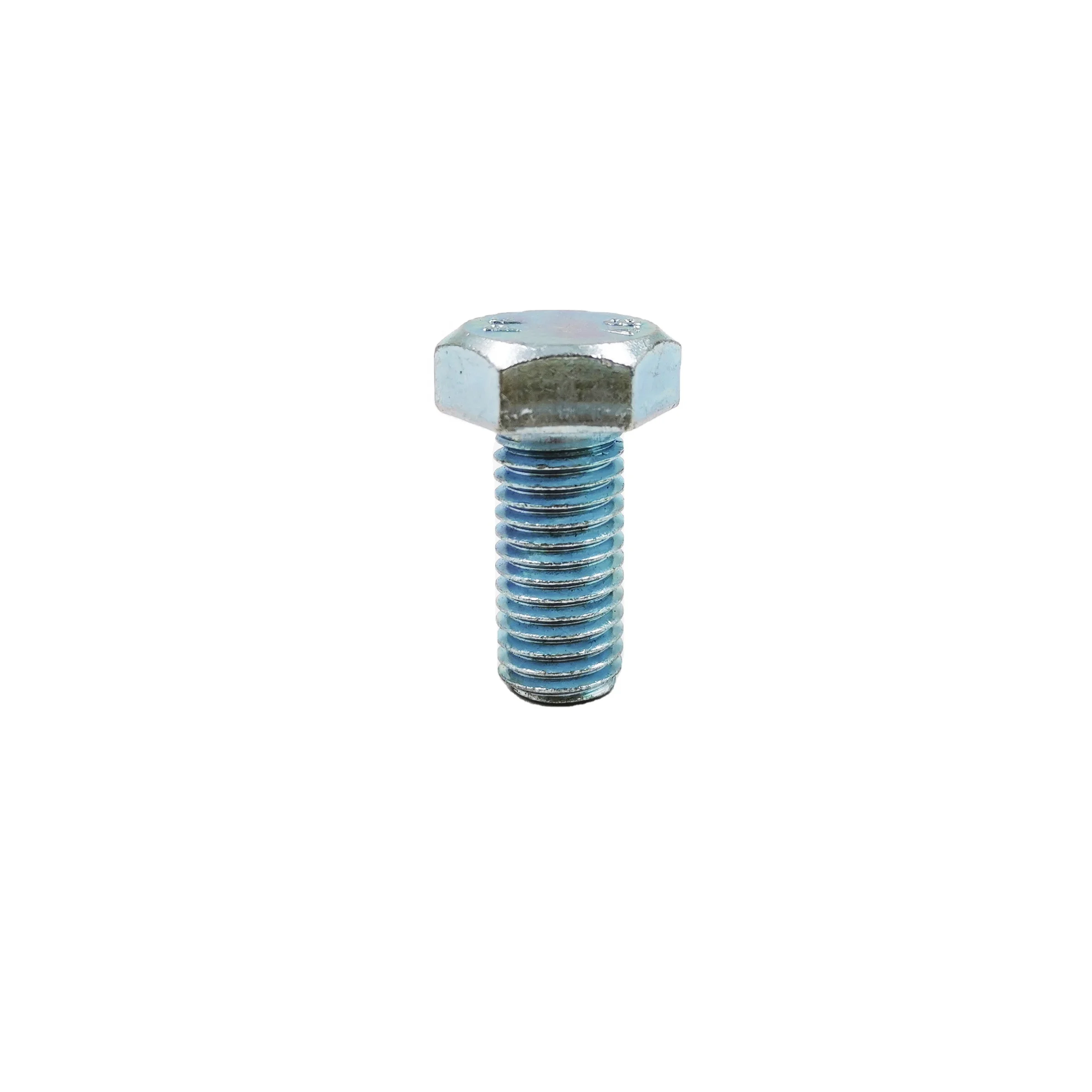 Grade 5 12.9 12 Gr8.8 10.8 Din933 Din 933 Astm A325 Full Thread Threaded Galvanized Hexagon head Bolts With Full Thread