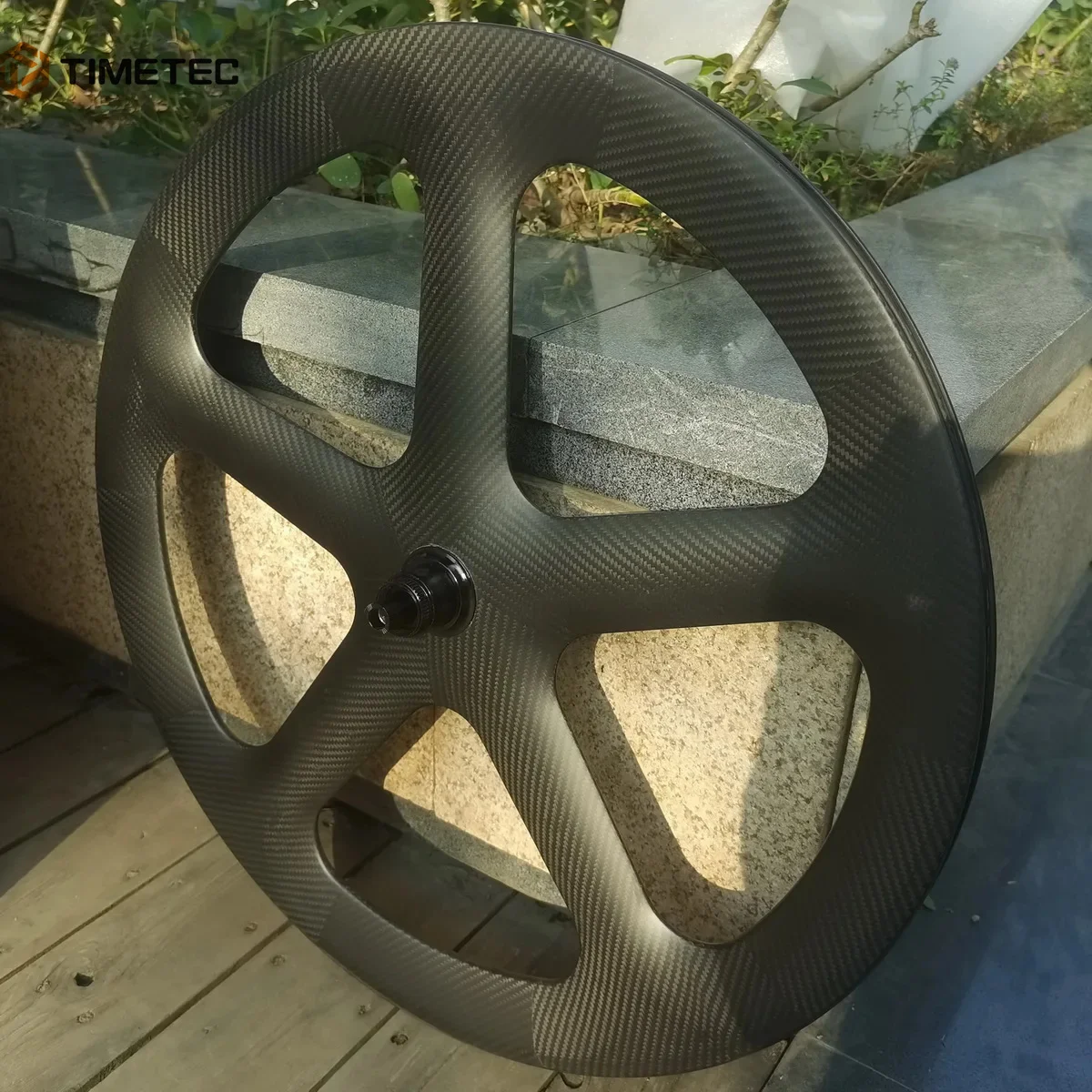 Carbon Road TimeTrial Bicycle Wheelset  Front 5 Spoke Rear Wheels 90mm Clincher Tubular Disc Brake  Centerlock 11S 12 SPEED XDR