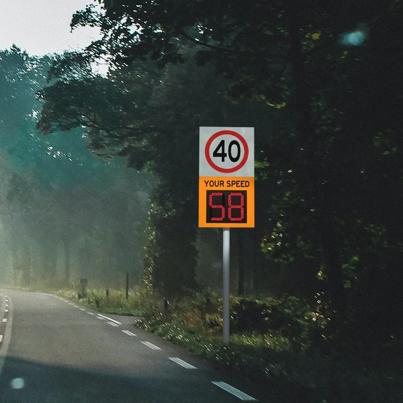 High Quality Factory Price Good Service Speed Radar Detector Traffic Sign