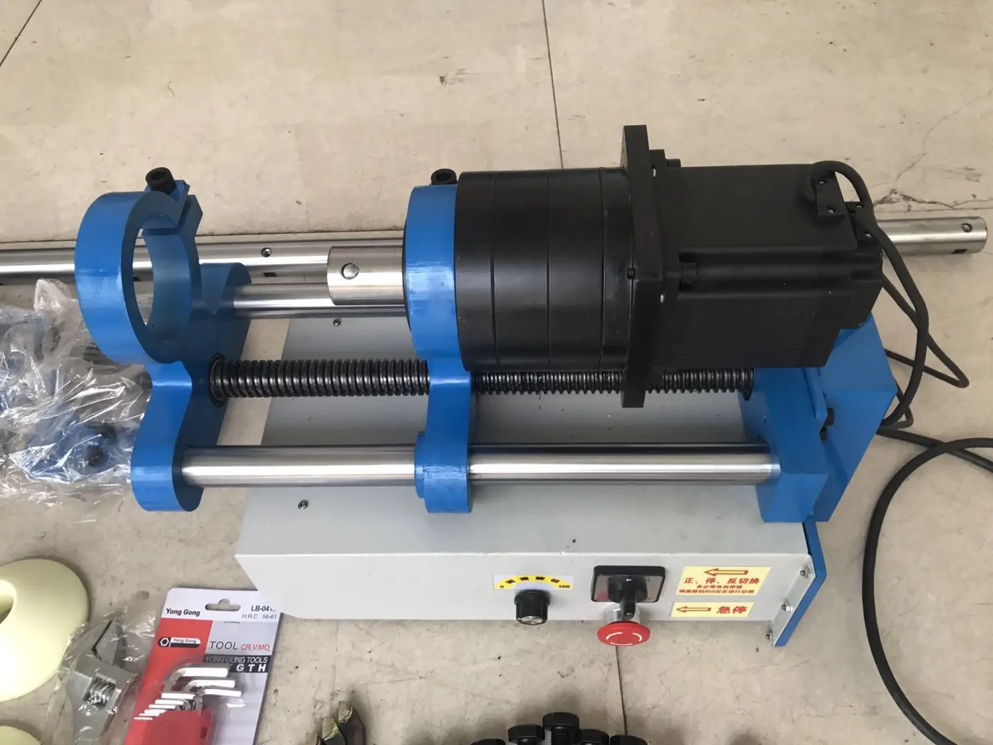 portable welding and boring machine TH50 / electric welding and line boring machine for excavator for sale