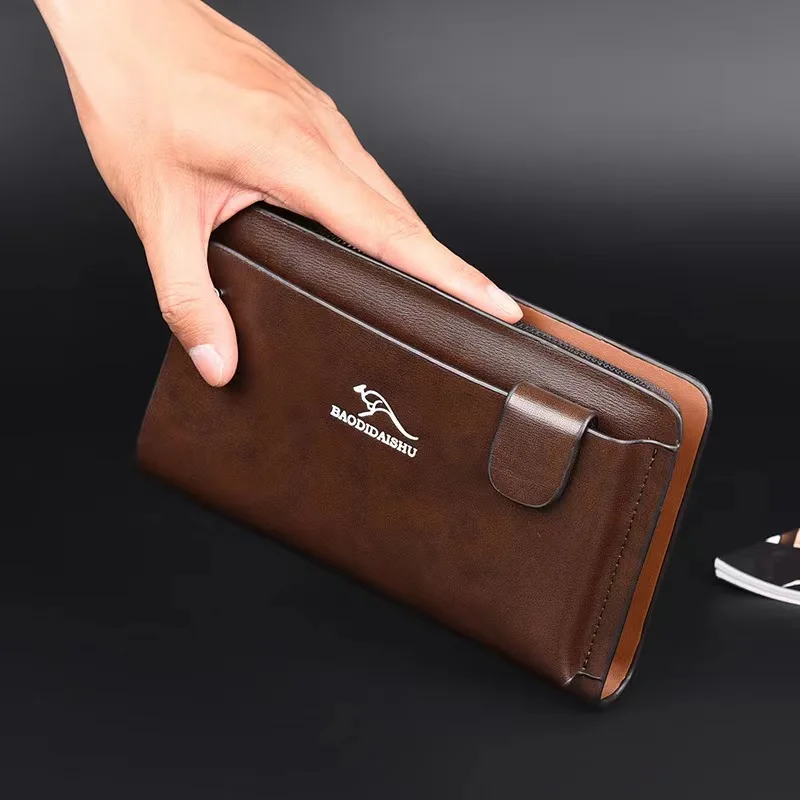 2024 Новая Большая вместительная мужская сумка высокого качества с трансграничным исходным кодом Мужская Ручная одной молнией деловая для рук