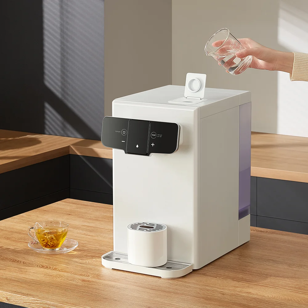Smart Desktop 100GPD RO Reverse Osmosis System Water Dispenser Filter Machine Instant Heating Hydrogen Water Purifier