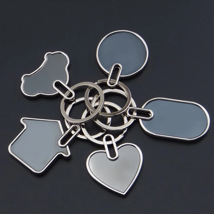 Promotional Use Custom House Shape Key Chain Real-estate Advertising Gift Keychain