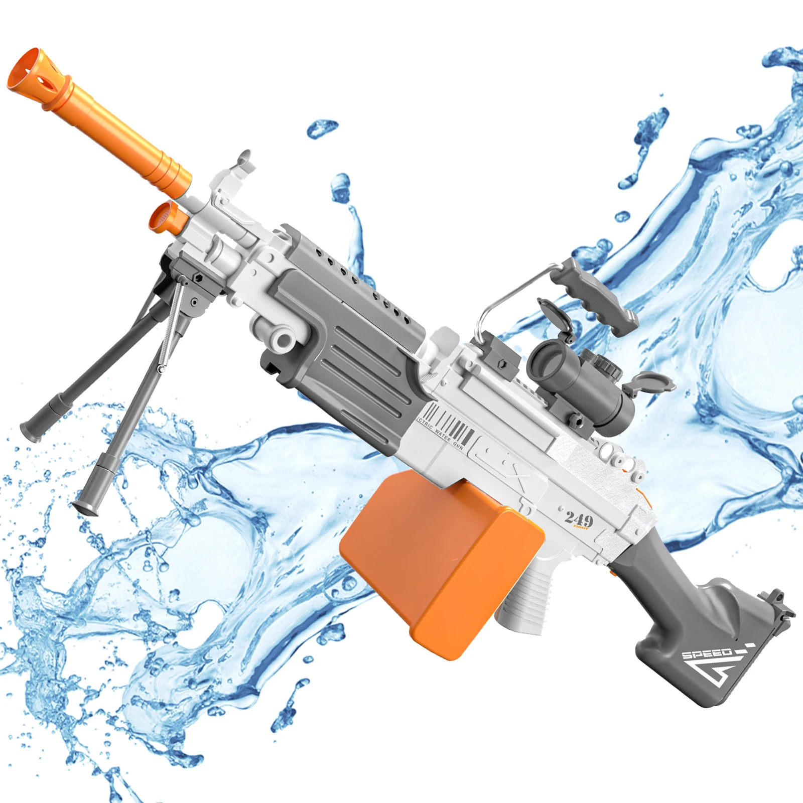 Kids Electric High Pressure Water Gun Sniper Rifle Pump Toy Ultimate Battle Long Range Colorful Plastic Professional Water Guns