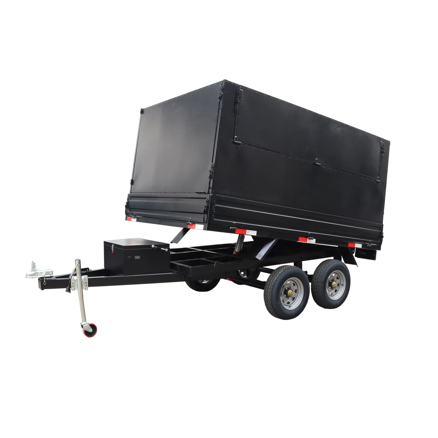 Hydraulic Dump Tipping Large load and high capacity Farm Trailer