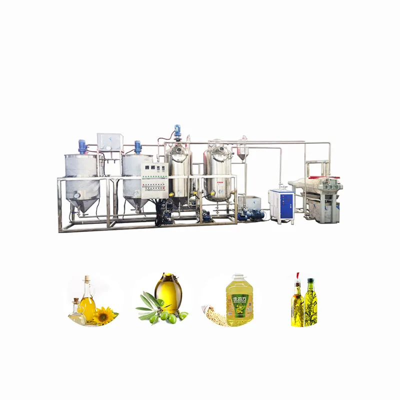 Automatic Corn Germ Seed Roaster Oil Refining Processing Machine