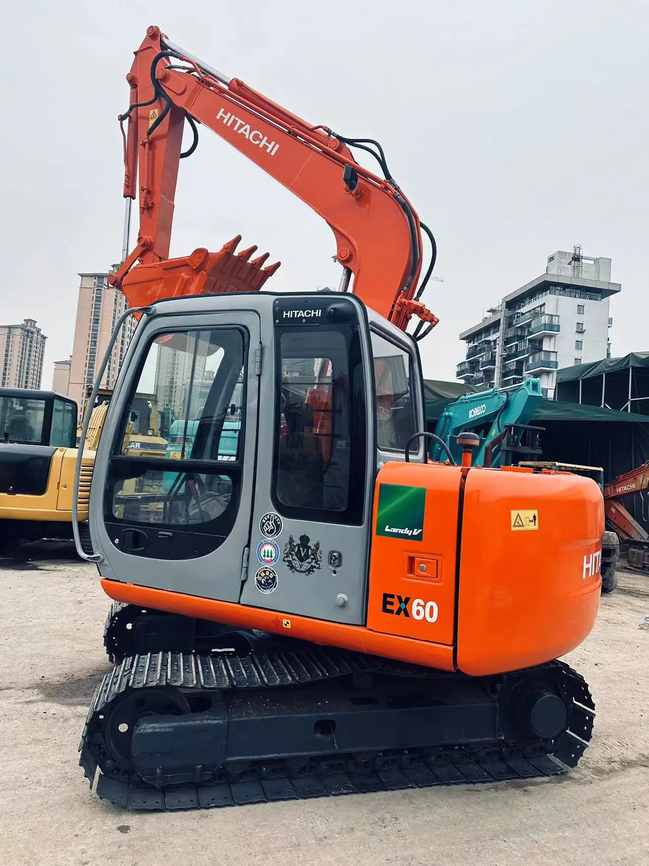 Hitachi ZX60-5 ZX60 ZX60U ZX65U ZX50U-2 ZX70-5 ZX70-3 ZX70 ZX120 ZX200-3 экскаватор с хорошим качеством воздуха стеклянная кабина