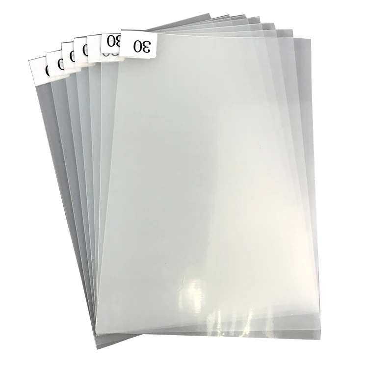 Low Density Polyethylene 30 Layer Peelable Basketball Grip Traction Sports Transparent Sticky Mats