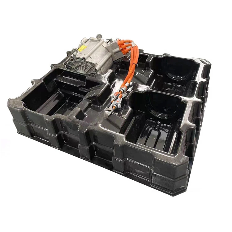 ODM/OEM  ESD Vacuum Forming Plastic Trays Anti-static Durable Plastic Holder for Electronics