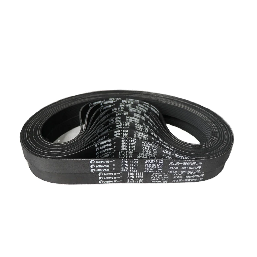 6pk,7pk,8pk ribbed v belt for automotive car