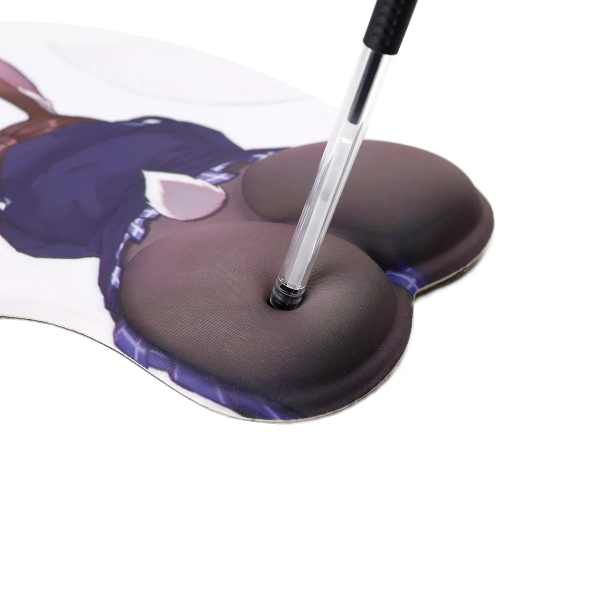 Amazon hotselling customized pattern Japense Anime Sexy Cartoon breast girl gel Custom Boob mouse pads