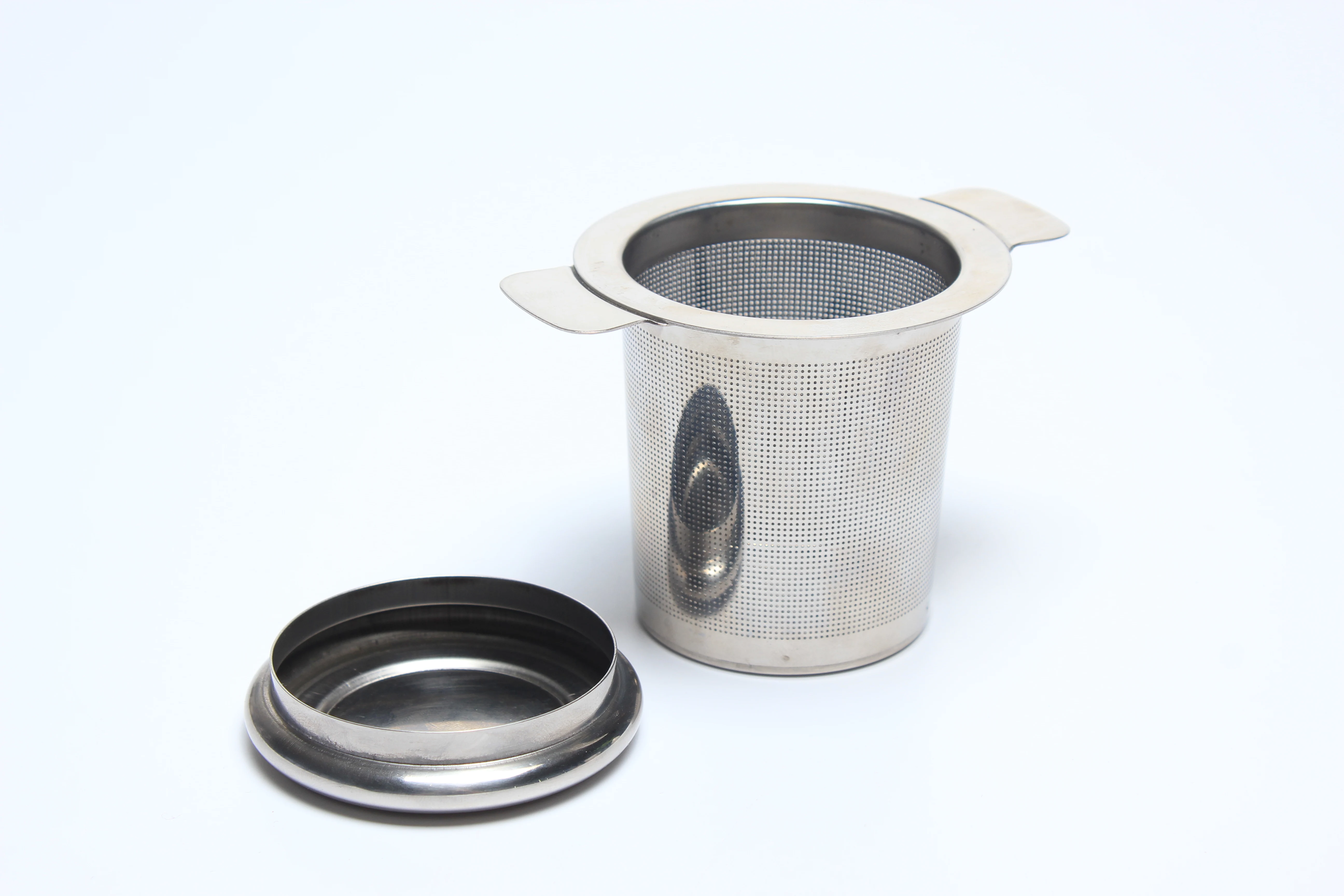 Etched Holes Stainless Steel Tea Infuser Mesh Basket Tea Filter