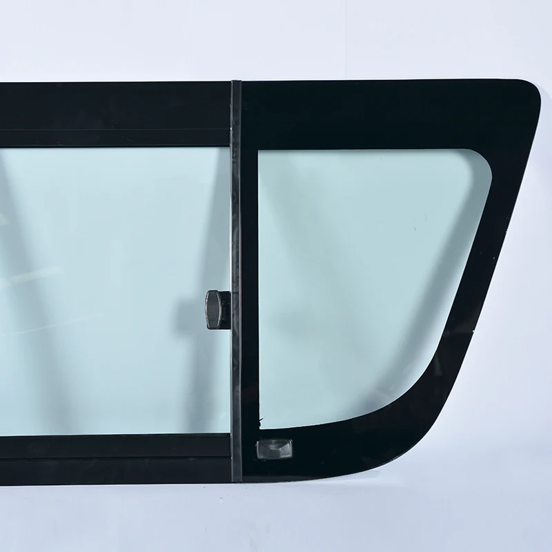 High quality 2005 middle hiace van side sliding window polycarbonate car with frame