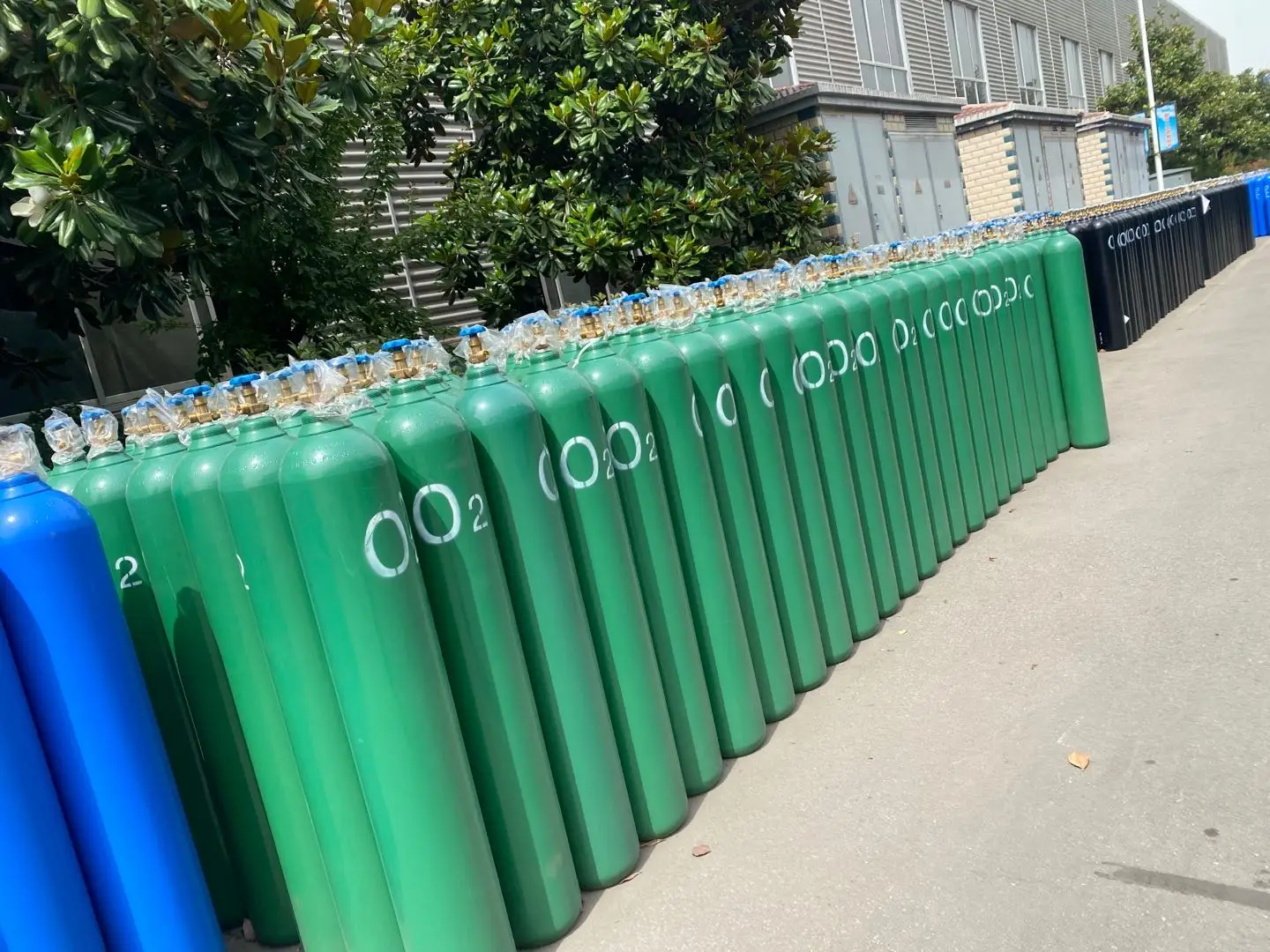 Кислородный баллон высокого давления 40 л/CO2/H2/Ar 15 МПа/20 МПа кислорода для промышленного газа или