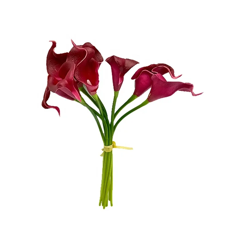 36cm Bouquet 8 Heads Real Touch Plants Durable Artificial Plastic Flowers For Decoration