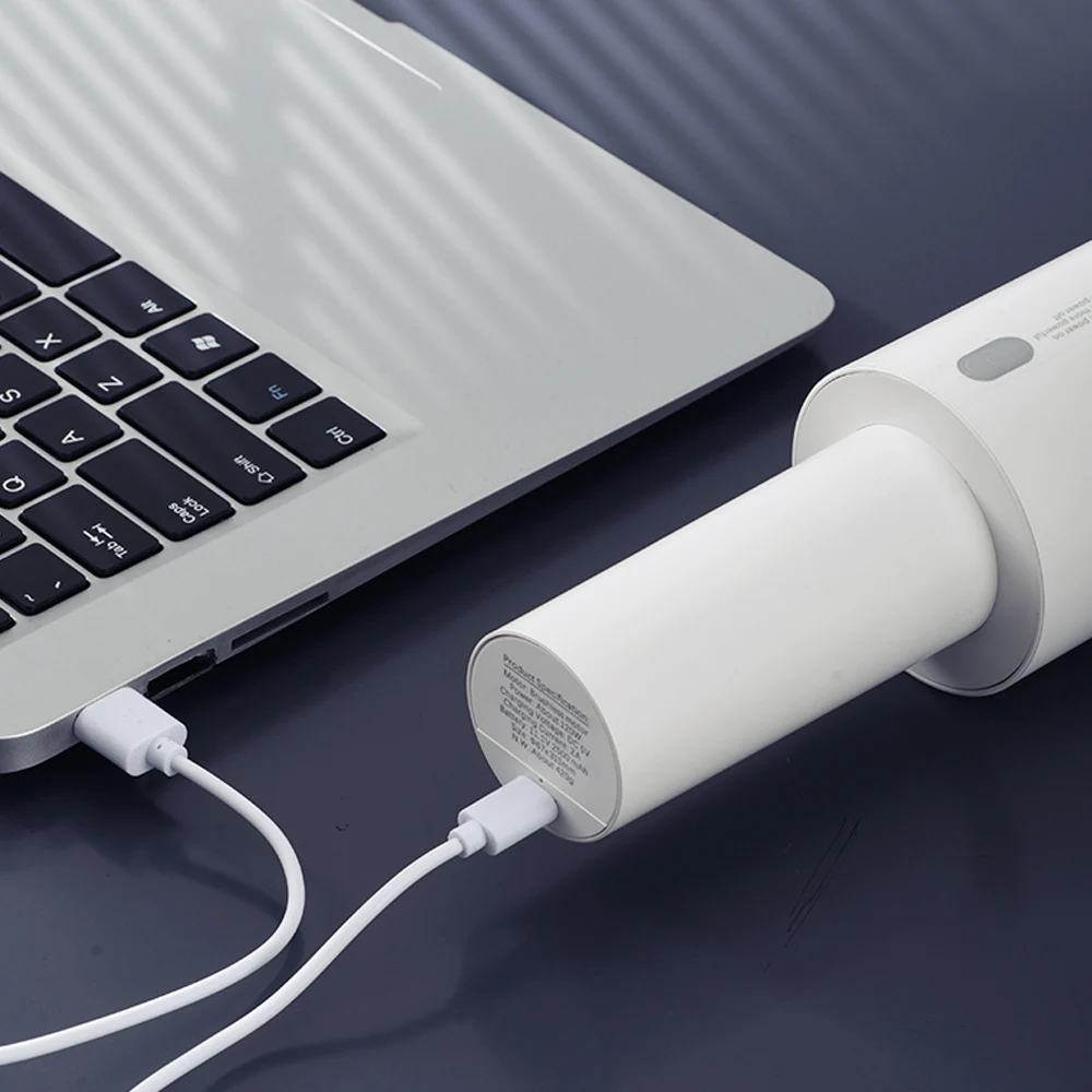 Handheld portable mini vacuum cleaner with strong suction two speed 15000pa 110W for car sofa keyboard desktop pet