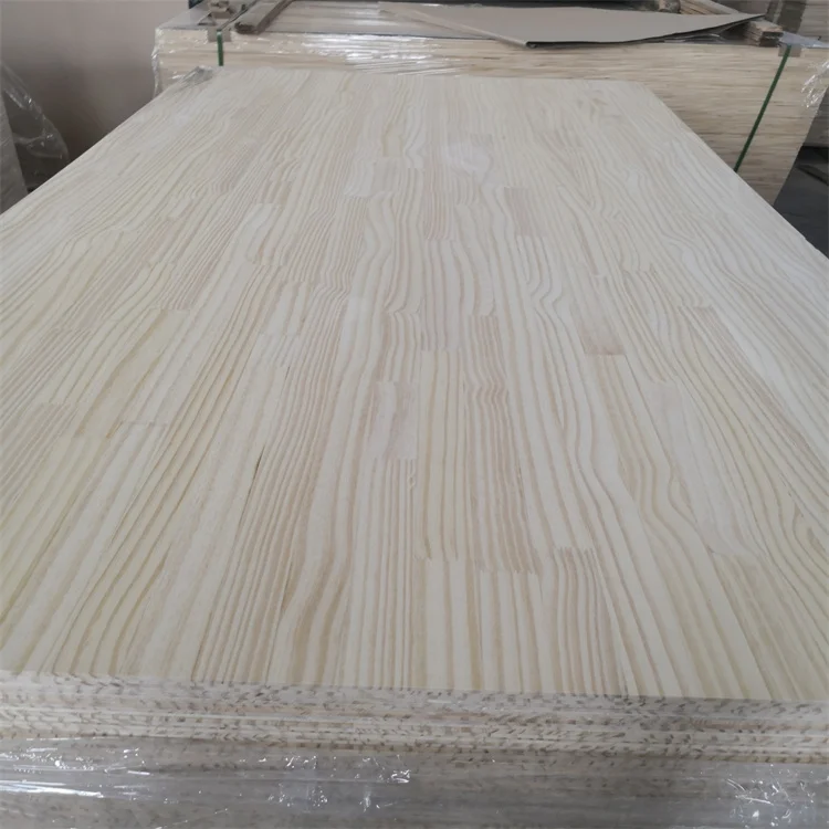 Customized Pine Wood Finger Jointed Boards Furniture Solid Pine Timber Veneer Boards