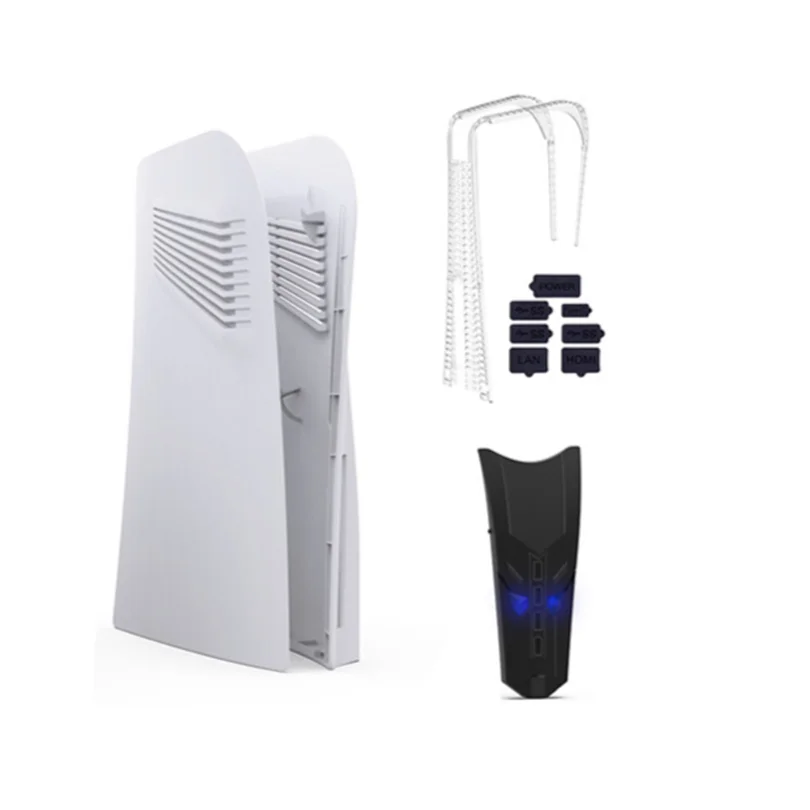 SYYTECH 3 In 1 USB HUB Cover Shell Case for Playstation 5 PS5 Console Gaming Accessories