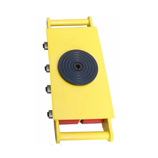 12ton roller skids 8 wheels platform transport pallet Cargo Trolley for Carrying