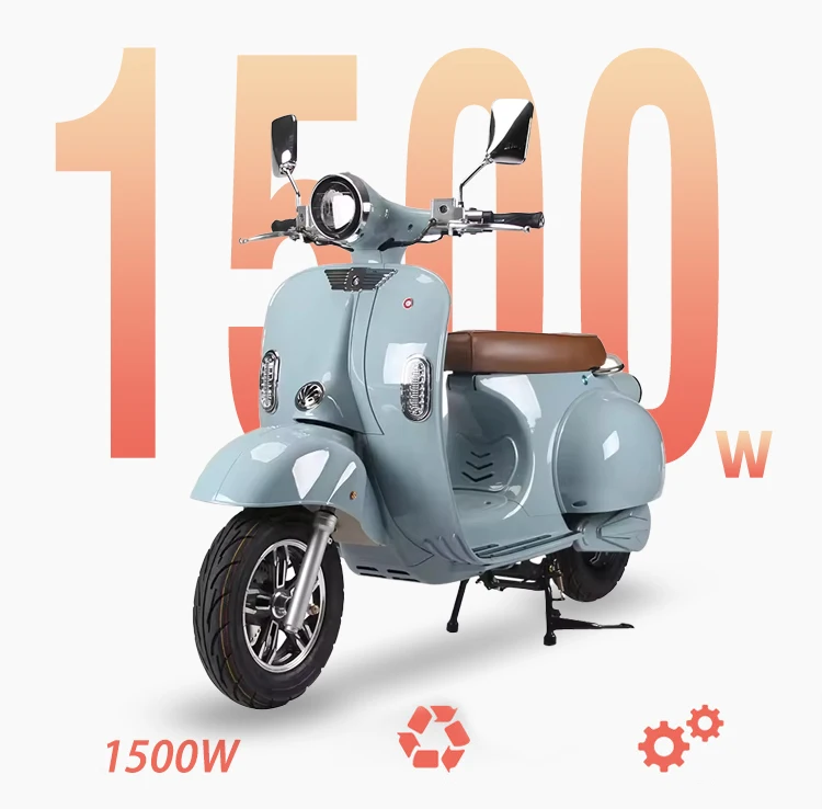 Wholesale 1500W 72V Electric Motorcycle for Adults Long Range 20Ah 40Ah 60KM/H Electric Bike scooter
