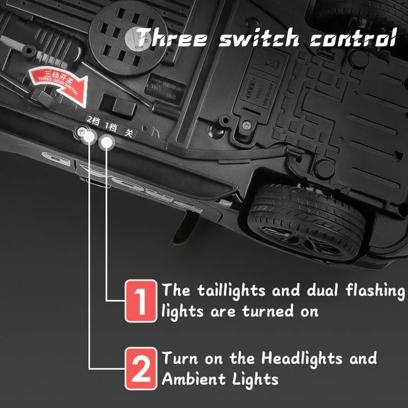 2022 Amazon Hot Sale Die Cast Model Cars 1:18 Prado Alloy Metal Car Model 6 Opening Doors Pullback Diecast Model Car
